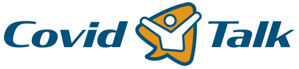 Covid Talk Logo Lang