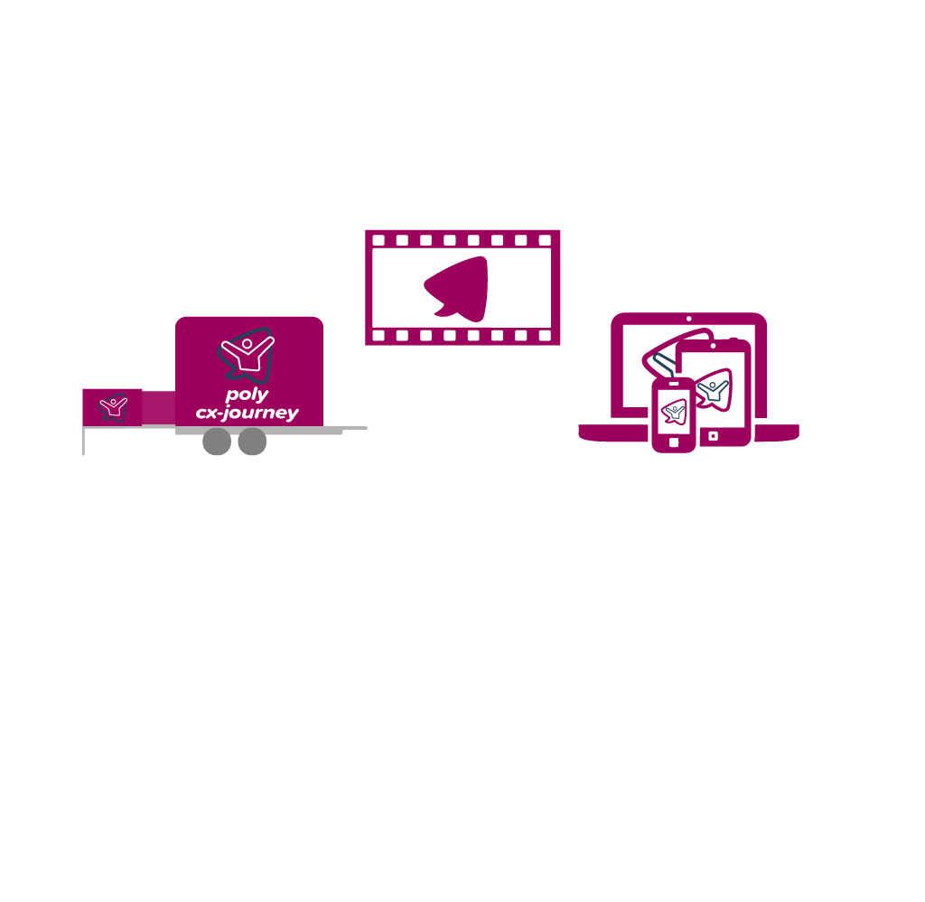 Polyesprit Kommunikation Logo Cx Journey